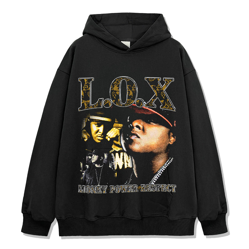 Money, Power & Respect By The Lox Hoodie T-Shirts, Sweatshirt | CoreVibeTees.com (Image 1)