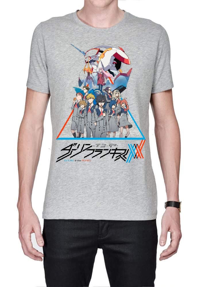 Darling In The Franxx Grey T-Shirt Hoodie, Sweatshirt | CoreVibeTees.com