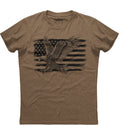 American Flag With Eagle Patriotic T-Shirt (O) Hoodie, Sweatshirt | CoreVibeTees.com (Image 1)