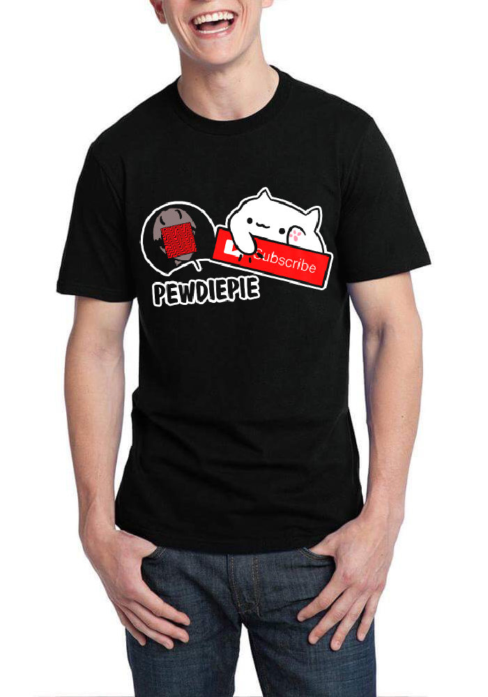 PewDiePie Black T-Shirt Hoodie, Sweatshirt | CoreVibeTees.com