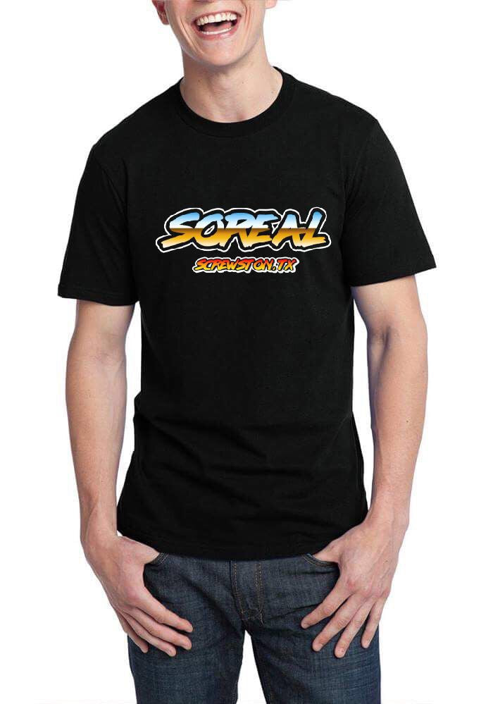 Soreal Screwston Tx Black T-Shirt Hoodie, Sweatshirt | CoreVibeTees.com
