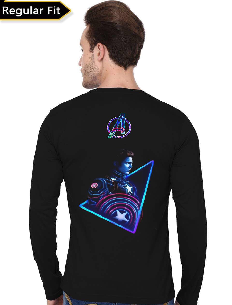 Custom Avengers Endgame Black Full Sleeve T-Shirt Hoodie, Sweatshirt | CoreVibeTees.com