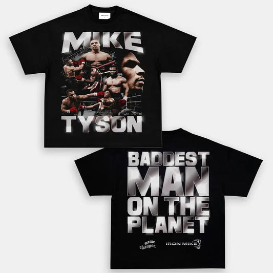 BADDEST MAN TEE  Boxing T-shirt, Boxer Tee, Sports Shirt, Athletic Tee, Fitness Gift, Workout T-shirt Crewneck Clothing Cotton Menswear