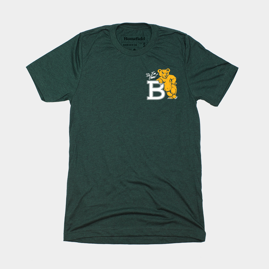 Baylor Leaning Bear "Sic 'Em" Tee Hoodie, Sweatshirt | CoreVibeTees.com