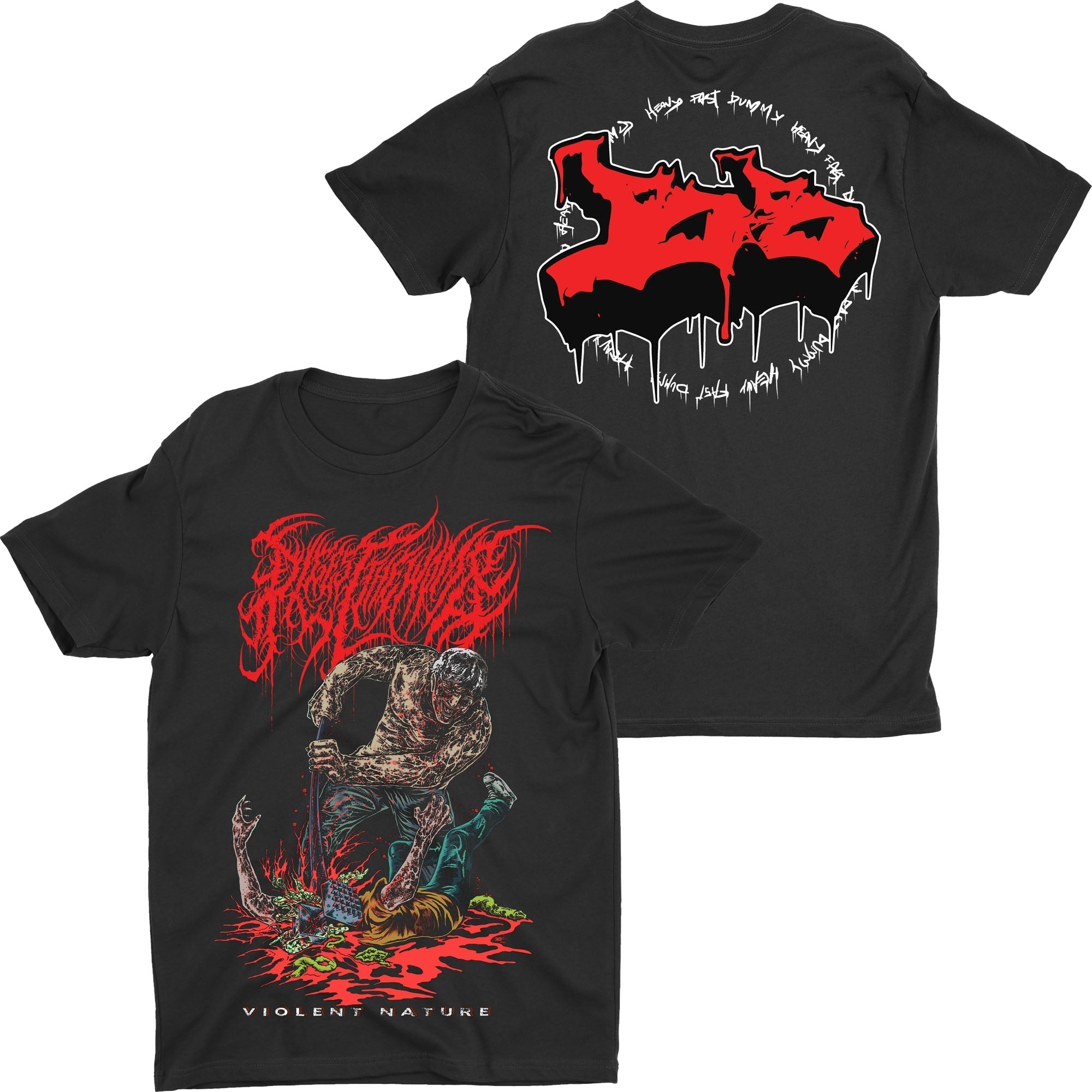 Digest The Womb - Violent Nature t-shirt Hoodie, Sweatshirt | CoreVibeTees.com (Image 1)