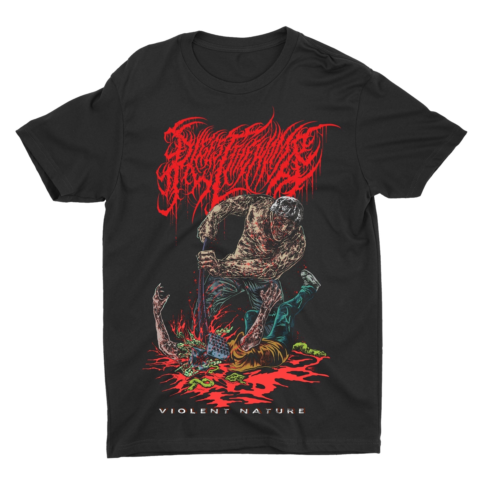Digest The Womb - Violent Nature t-shirt Hoodie, Sweatshirt | CoreVibeTees.com (Image 2)