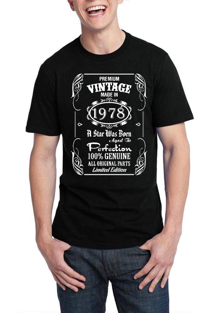 Vintage 1978 Black T-Shirt Hoodie, Sweatshirt | CoreVibeTees.com