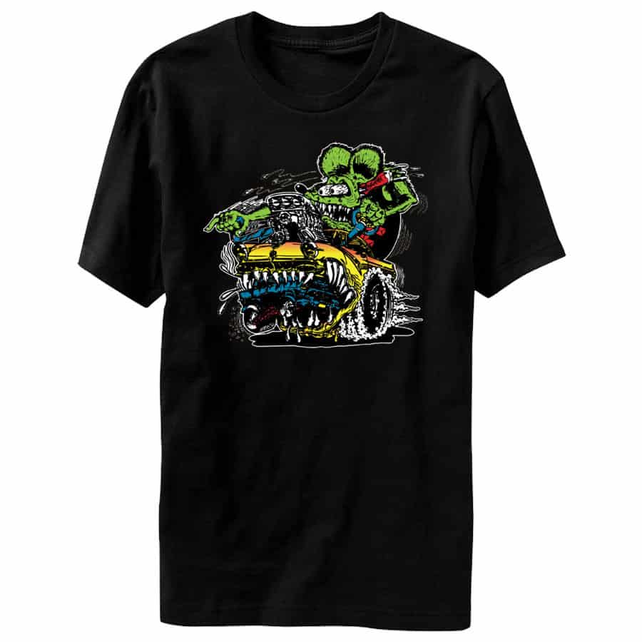 Rat Fink Car Eater T-Shirt Hoodie, Sweatshirt | CoreVibeTees.com (Image 1)