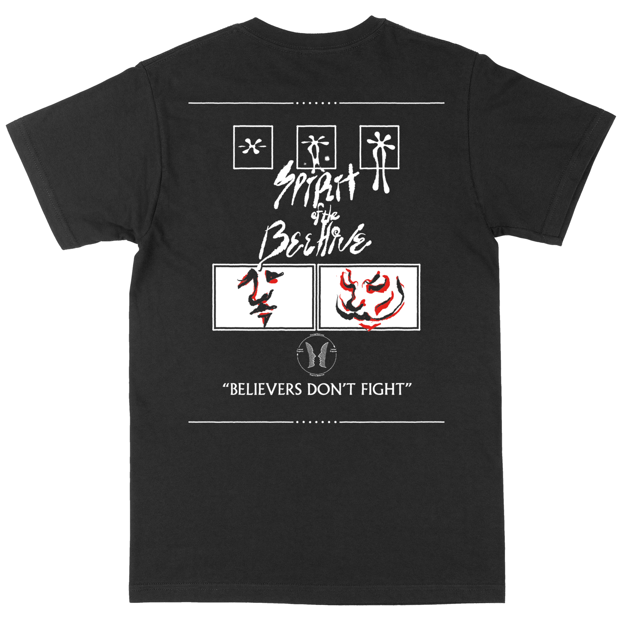 Spirit of the Beehive - Believers Don't Fight Tee Hoodie, Sweatshirt | CoreVibeTees.com (Image 2)