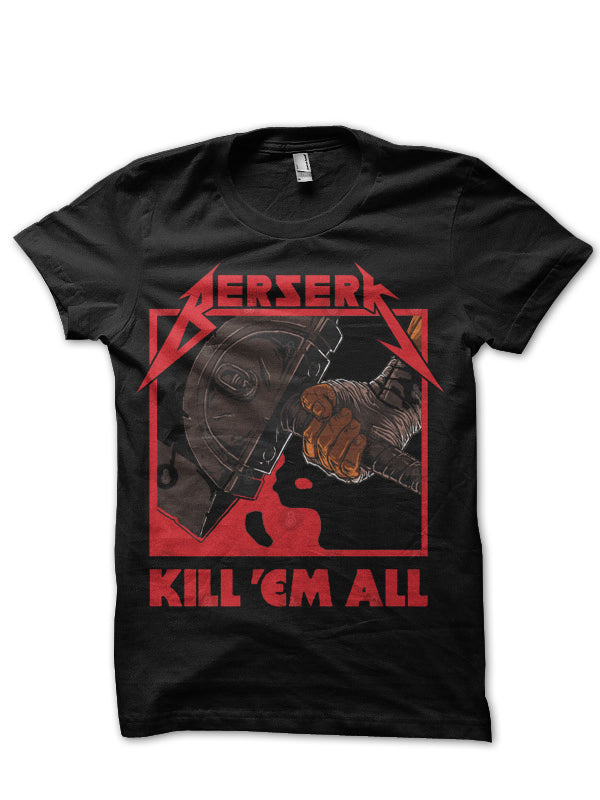 BERSERK METAL ROCK TSHIRT Hoodie, Sweatshirt | CoreVibeTees.com