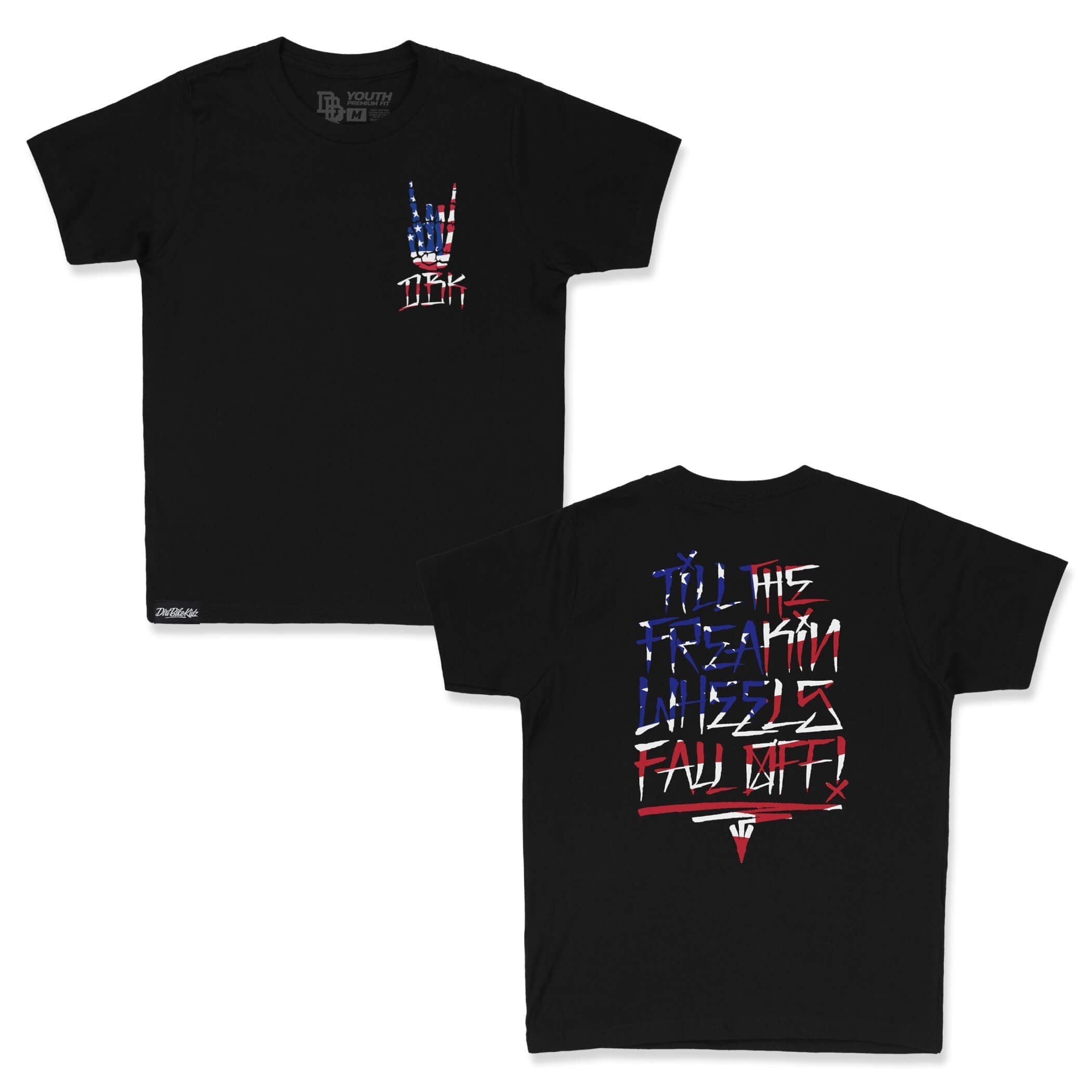 Freakin Kids RWB - Youth Premium Tee Hoodie, Sweatshirt | CoreVibeTees.com (Image 1)