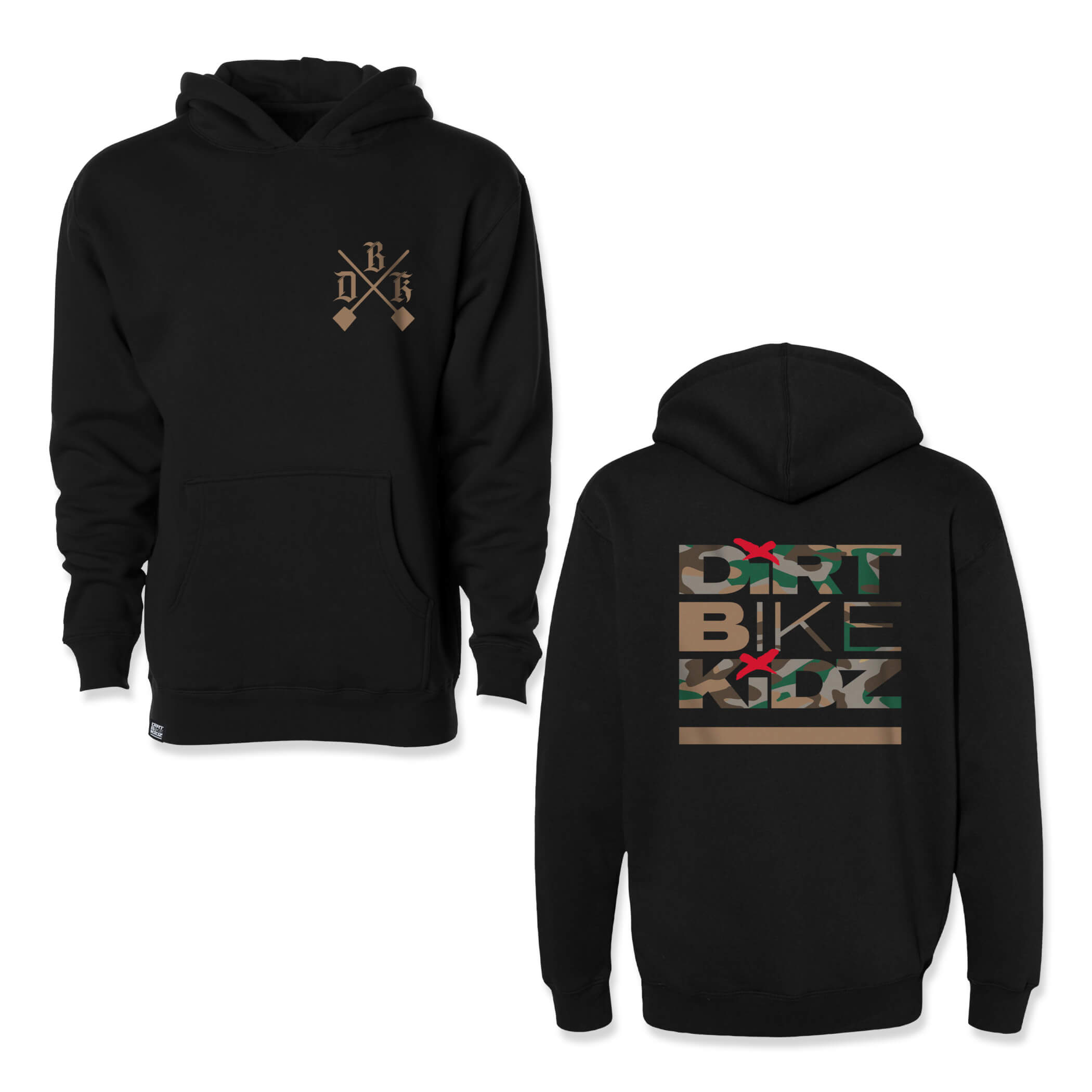 Camo Shovels - Youth Hoodie T-Shirts, Sweatshirt | CoreVibeTees.com (Image 4)