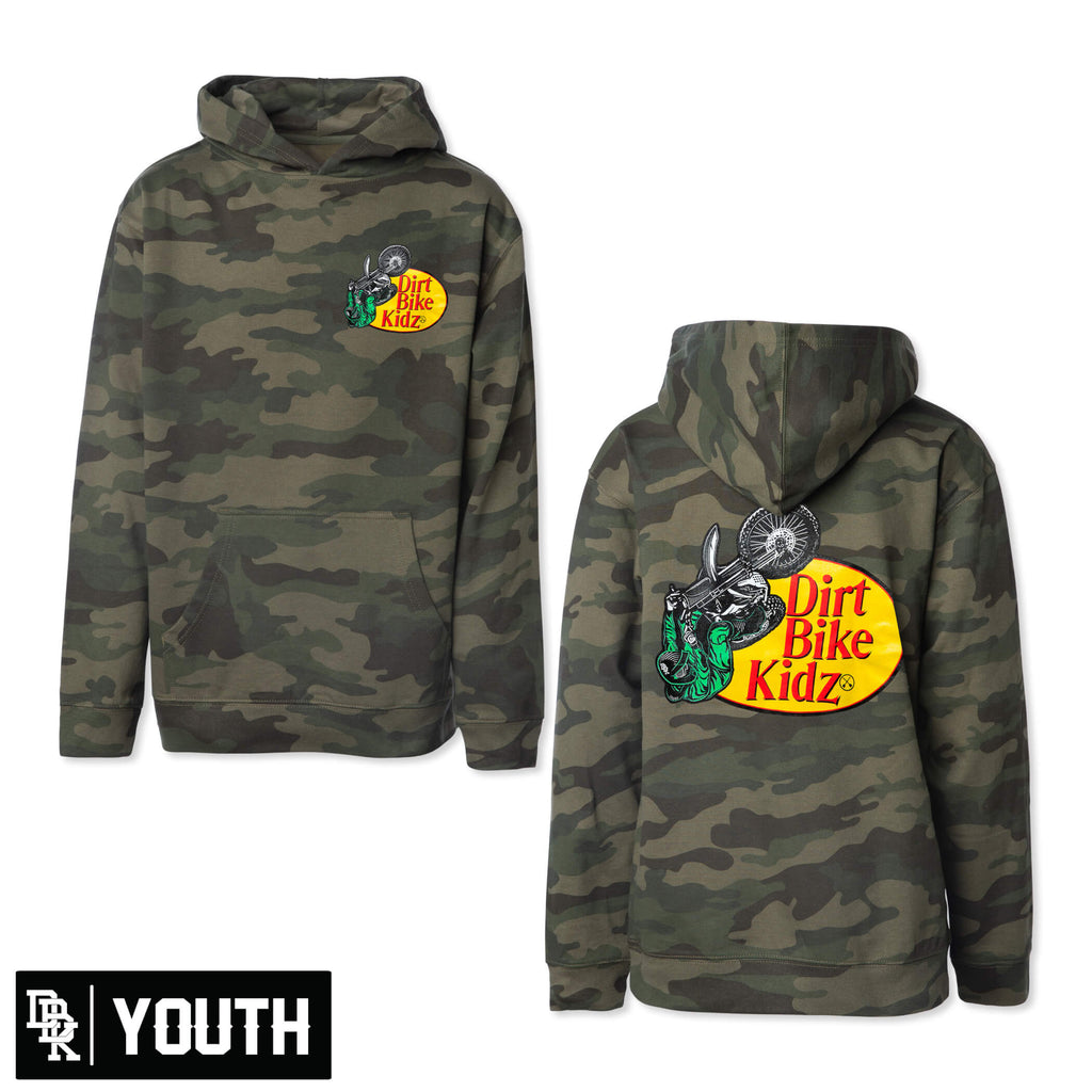 DBK Pro Shop - Camo Youth Hoodie T-Shirts, Sweatshirt | CoreVibeTees.com (Image 1)