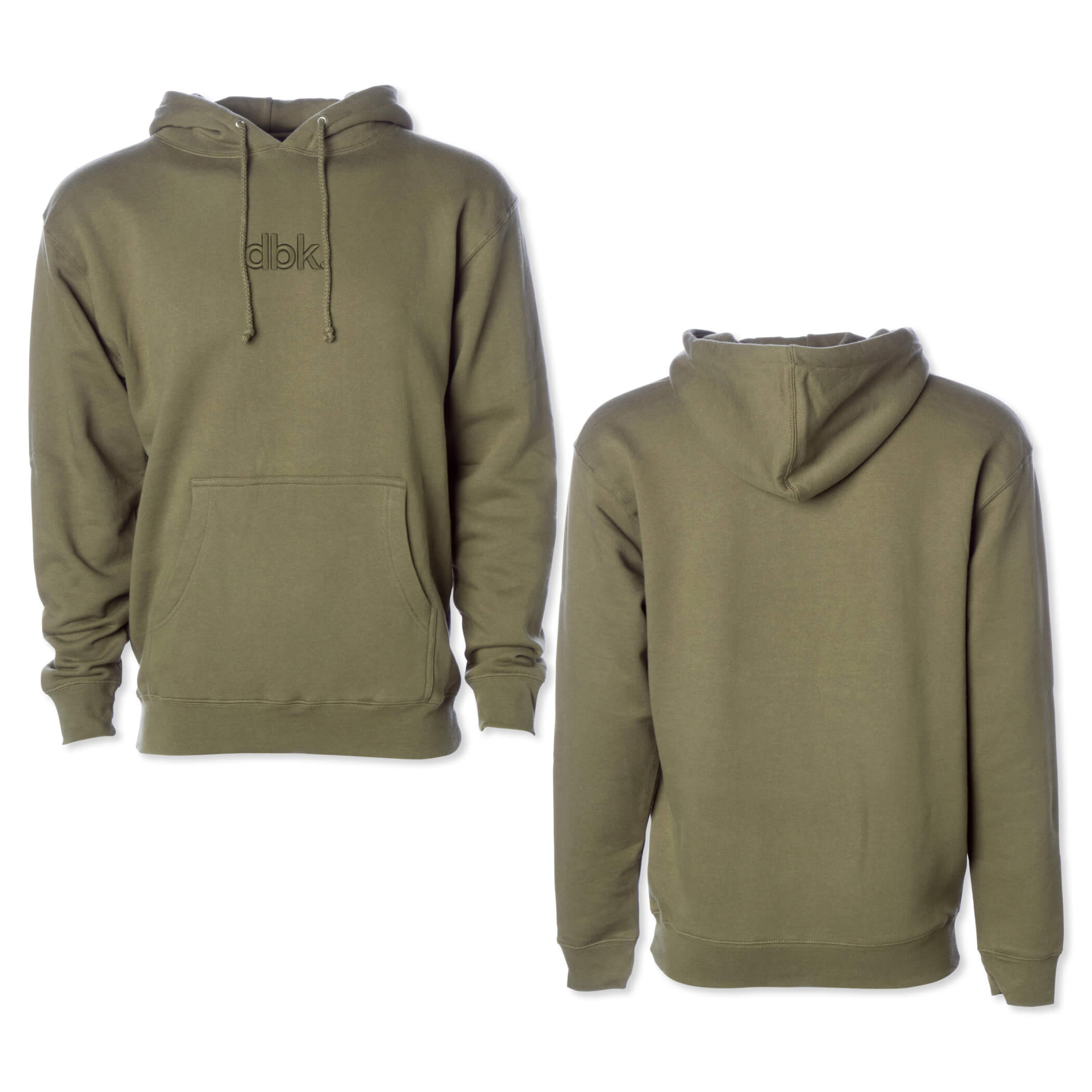 DBK Basics - Army Hoodie T-Shirts, Sweatshirt | CoreVibeTees.com (Image 2)