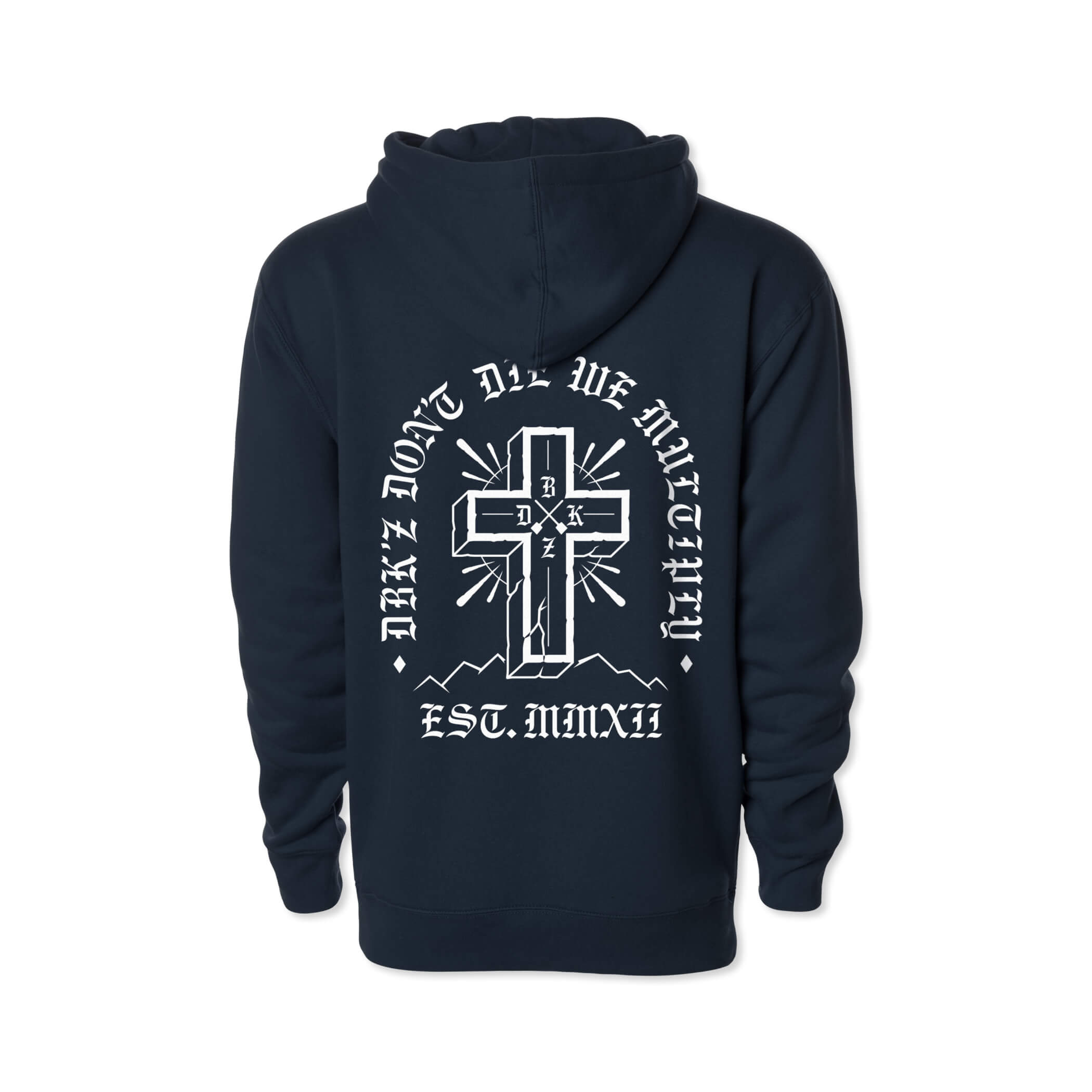 DBK'Z Multiply - Navy Hoodie T-Shirts, Sweatshirt | CoreVibeTees.com (Image 5)