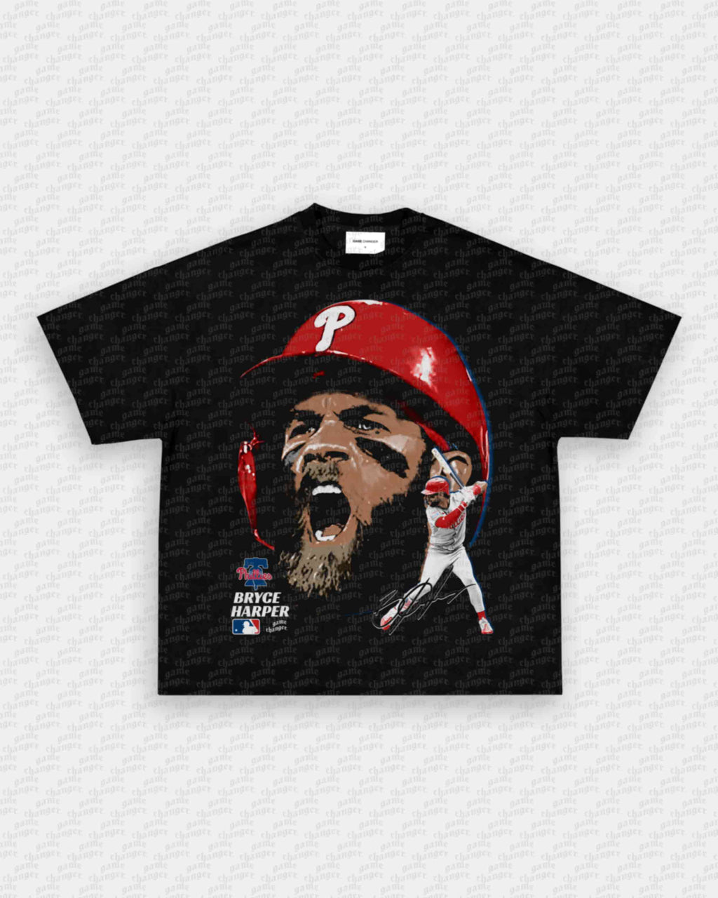 BIG FACE BRYCE HARPER TEE Hoodie, Sweatshirt | CoreVibeTees.com (Image 5)
