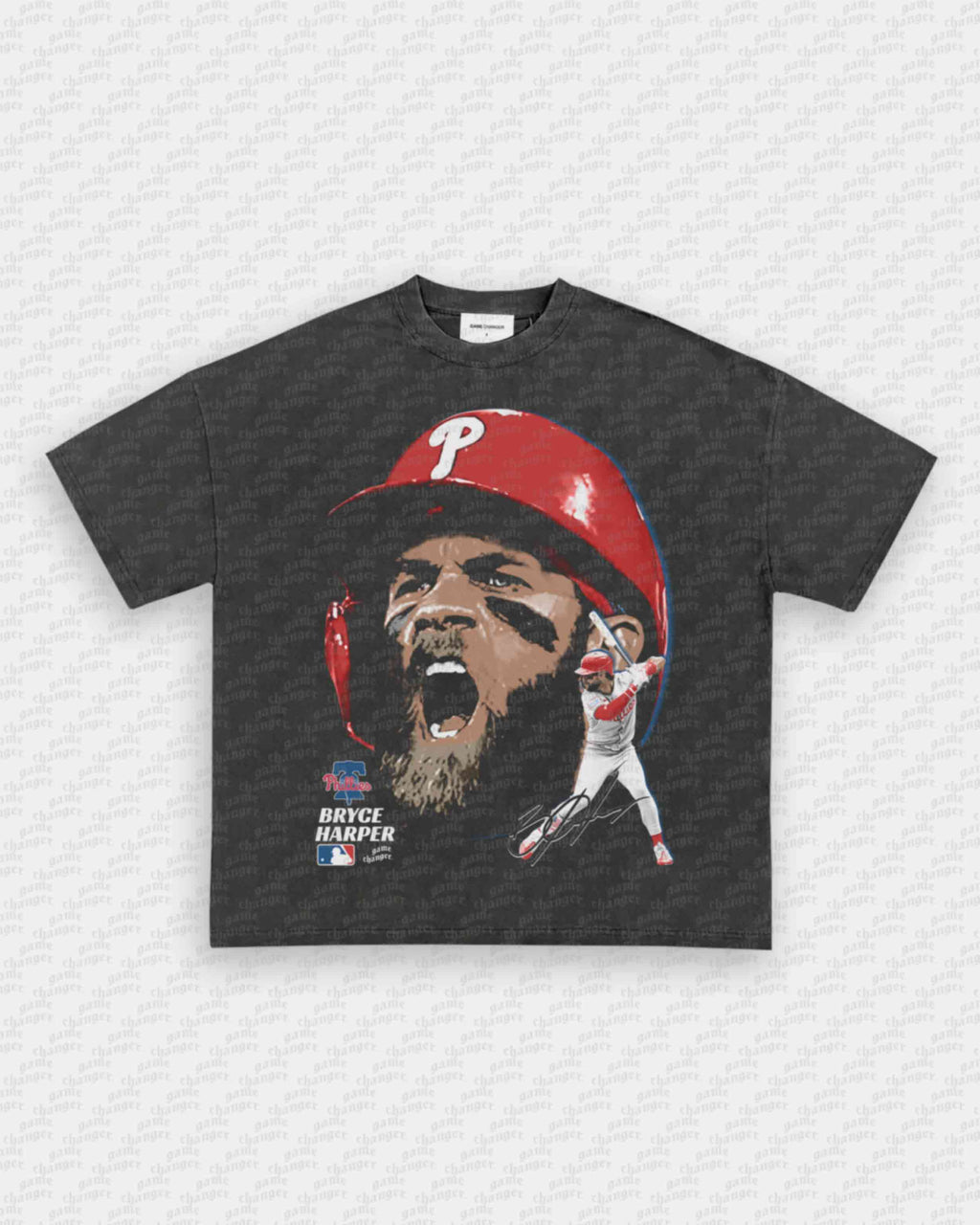 BIG FACE BRYCE HARPER TEE Hoodie, Sweatshirt | CoreVibeTees.com (Image 2)