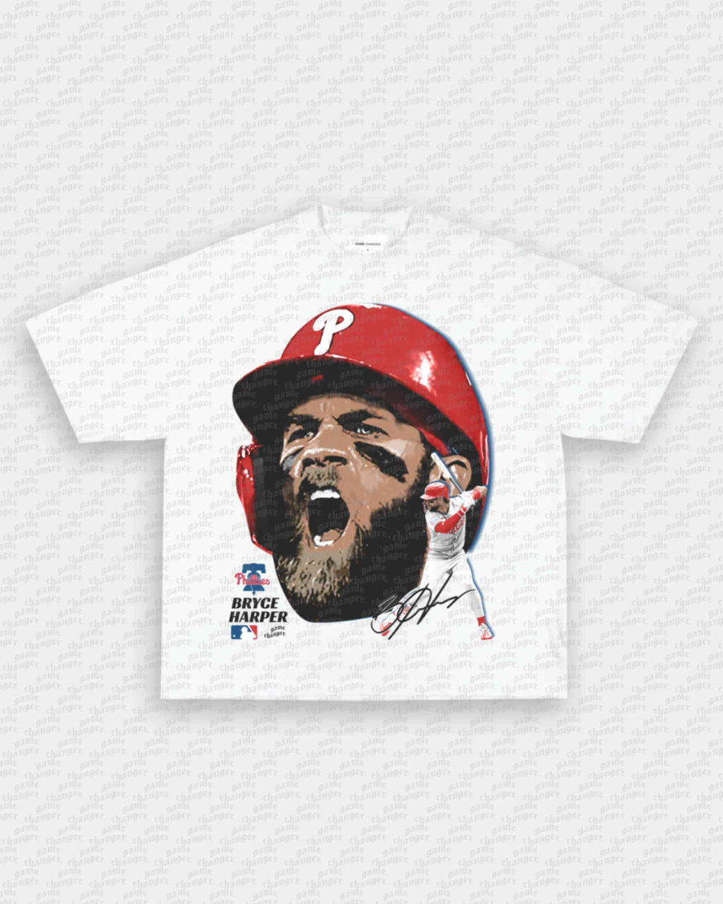 BIG FACE BRYCE HARPER TEE Hoodie, Sweatshirt | CoreVibeTees.com (Image 3)