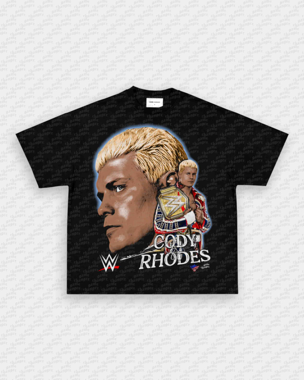 BIG FACE CODY RHODES TEE Hoodie, Sweatshirt | CoreVibeTees.com (Image 1)