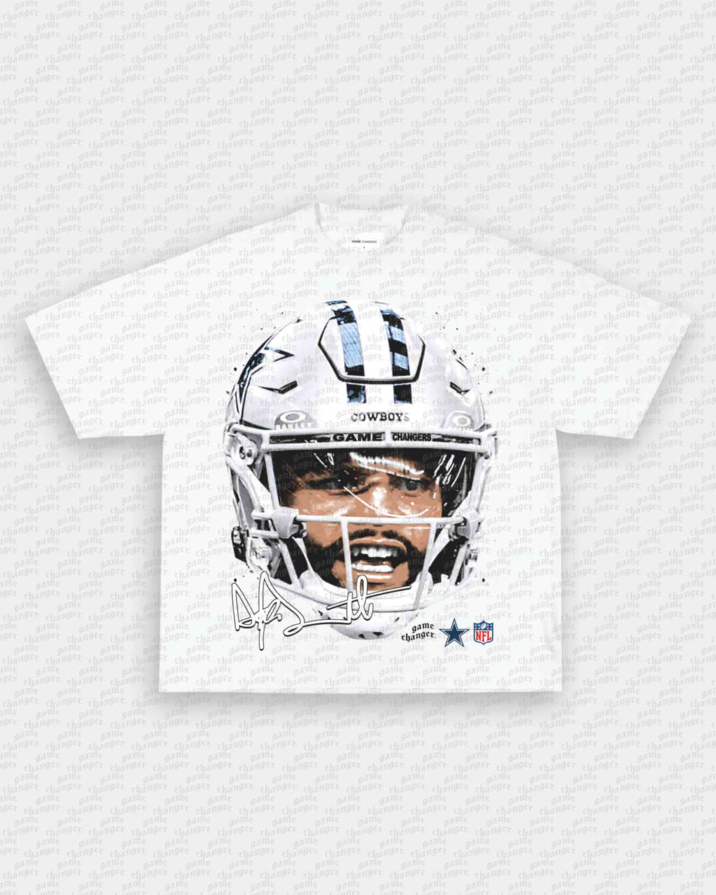 BIG FACE DAK PRESCOTT TEE Hoodie, Sweatshirt | CoreVibeTees.com (Image 4)