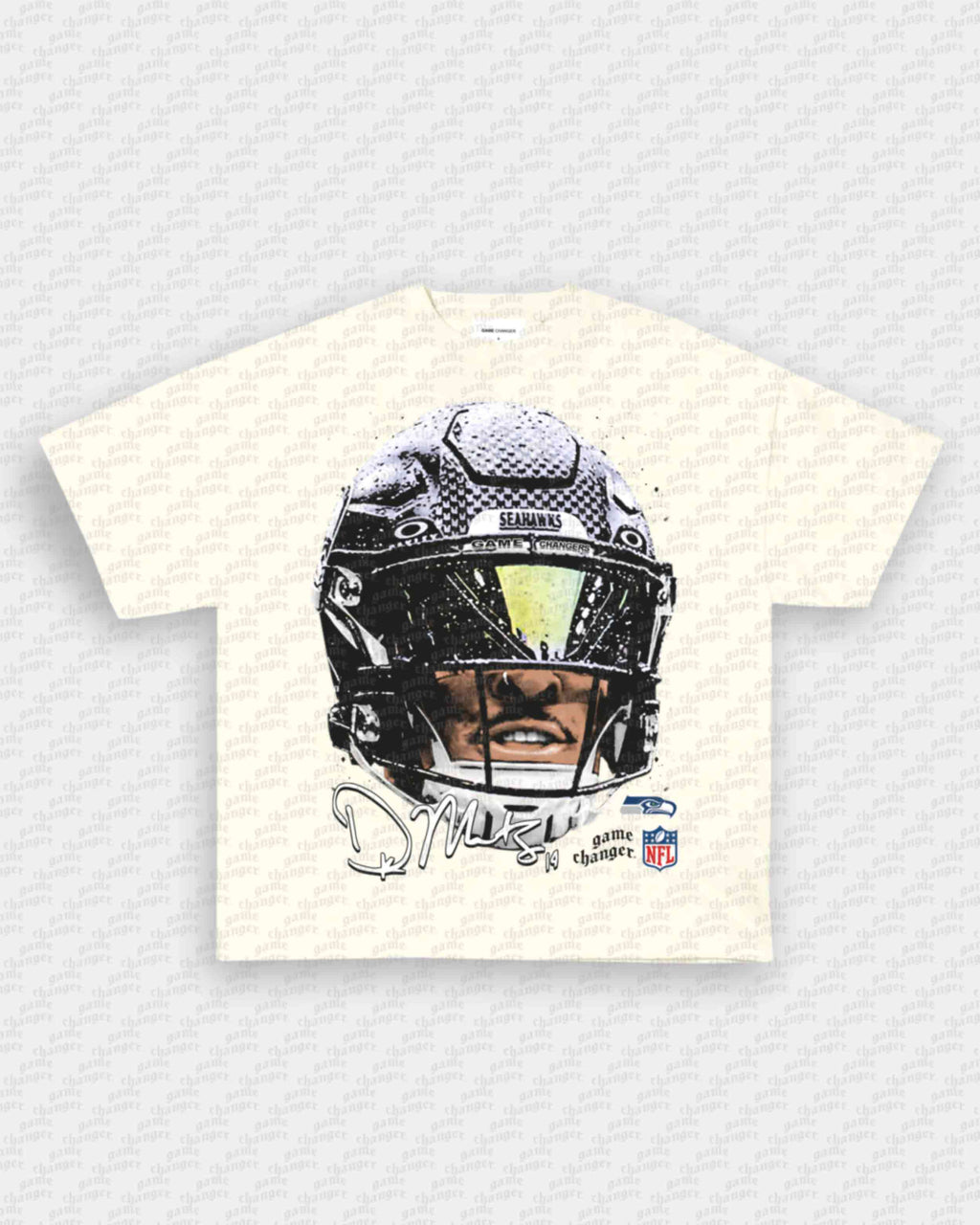 BIG FACE DK METCALF TEE Hoodie, Sweatshirt | CoreVibeTees.com (Image 3)