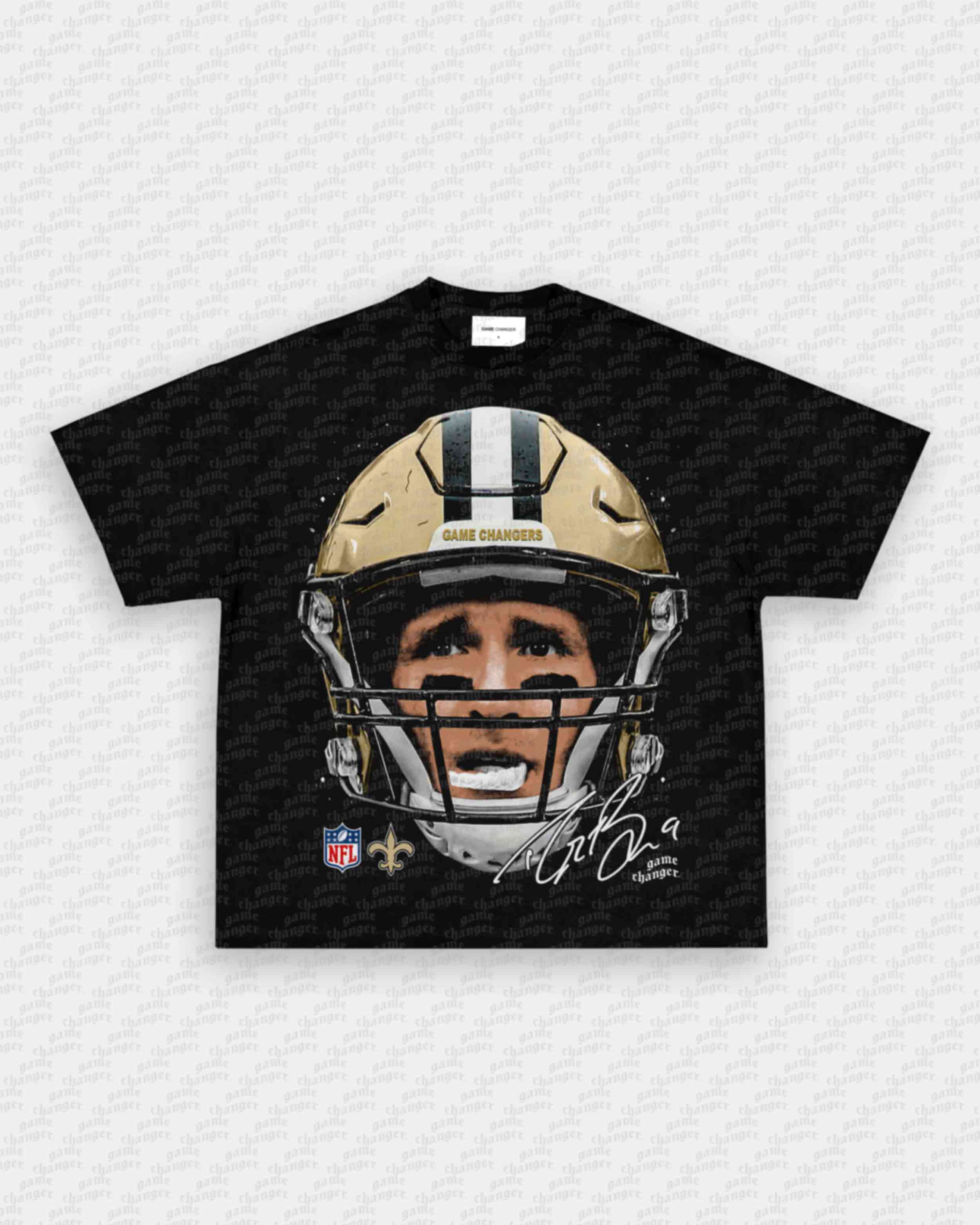 BIG FACE DREW BREES TEE Hoodie, Sweatshirt | CoreVibeTees.com (Image 1)