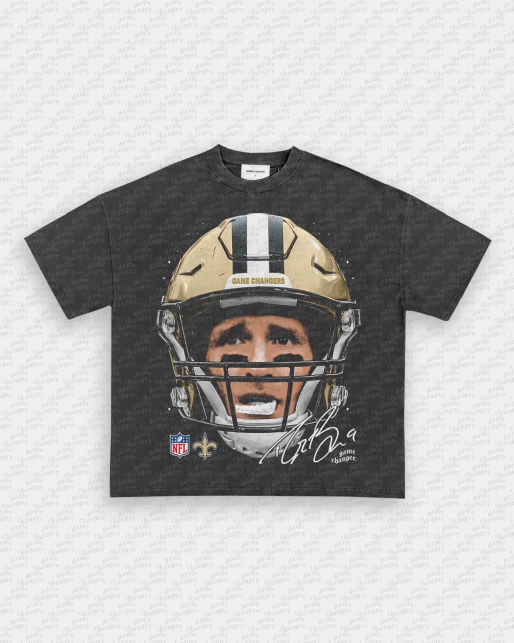 BIG FACE DREW BREES TEE Hoodie, Sweatshirt | CoreVibeTees.com (Image 4)