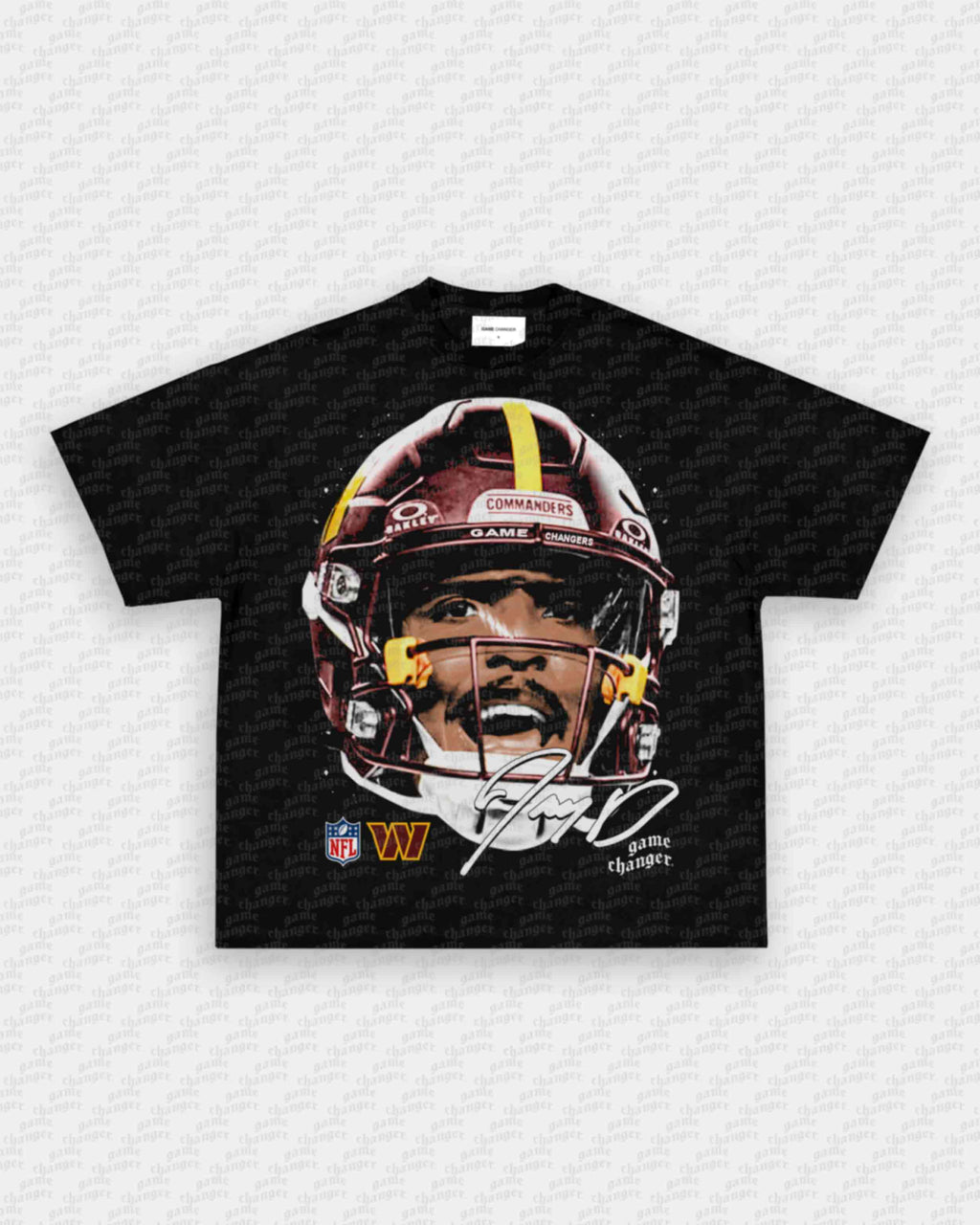 BIG FACE JAYDEN DANIELS TEE Hoodie, Sweatshirt | CoreVibeTees.com (Image 1)