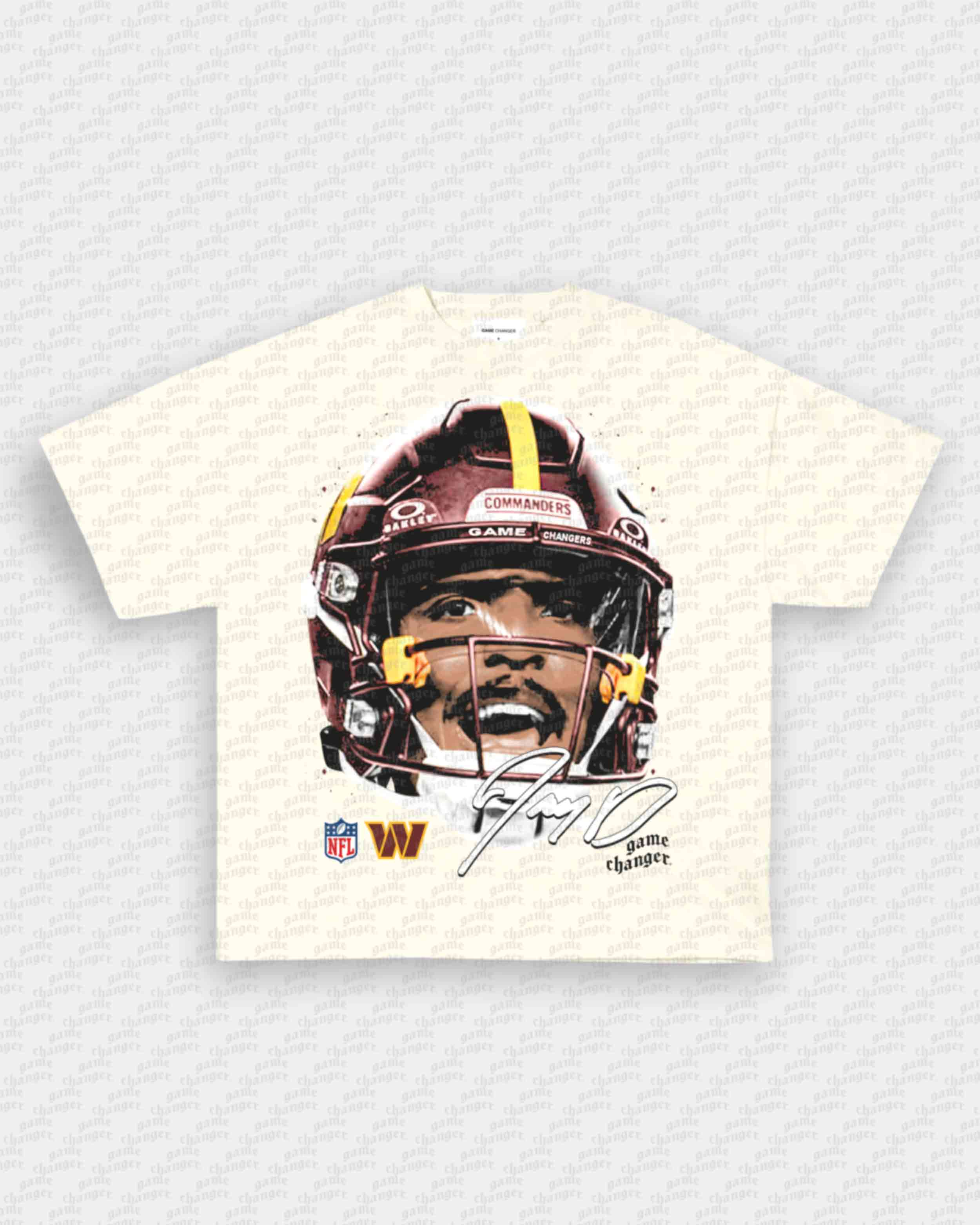 BIG FACE JAYDEN DANIELS TEE Hoodie, Sweatshirt | CoreVibeTees.com (Image 2)