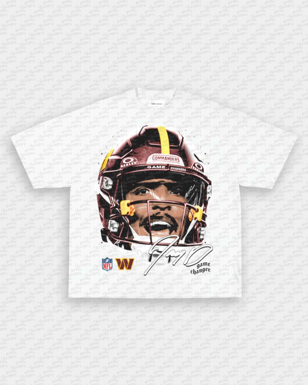 BIG FACE JAYDEN DANIELS TEE Hoodie, Sweatshirt | CoreVibeTees.com (Image 3)