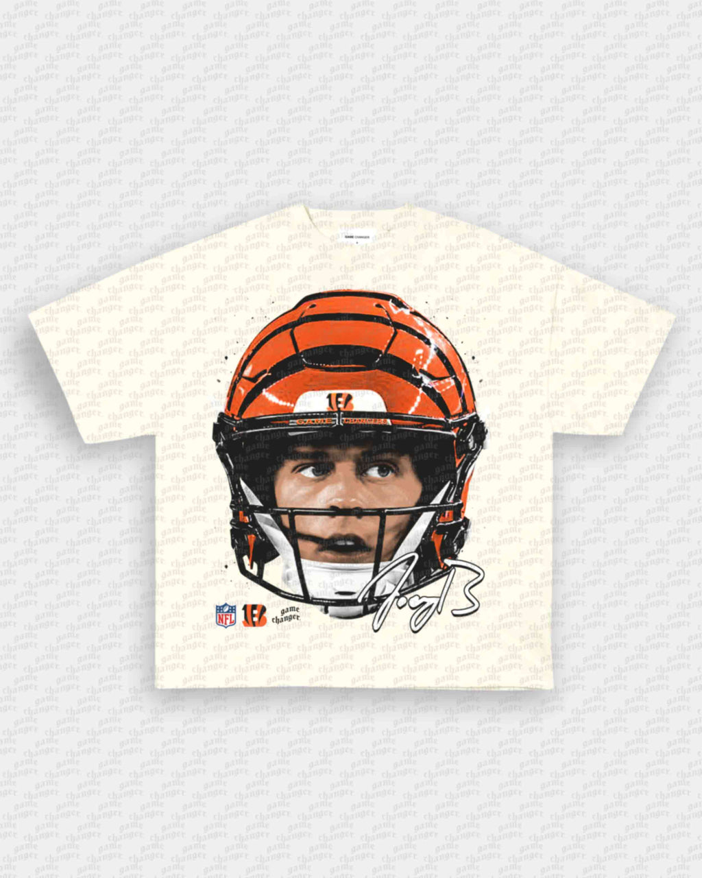 BIG FACE JOE BURROW TEE Hoodie, Sweatshirt | CoreVibeTees.com (Image 2)