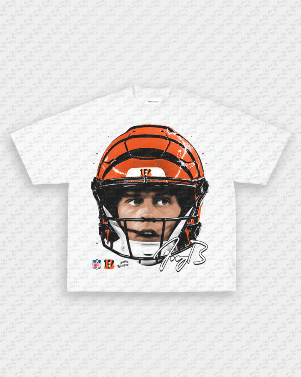 BIG FACE JOE BURROW TEE Hoodie, Sweatshirt | CoreVibeTees.com (Image 3)