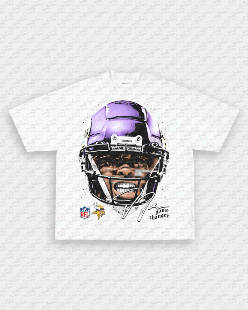 BIG FACE JUSTIN JEFFERSON TEE Hoodie, Sweatshirt | CoreVibeTees.com (Image 4)
