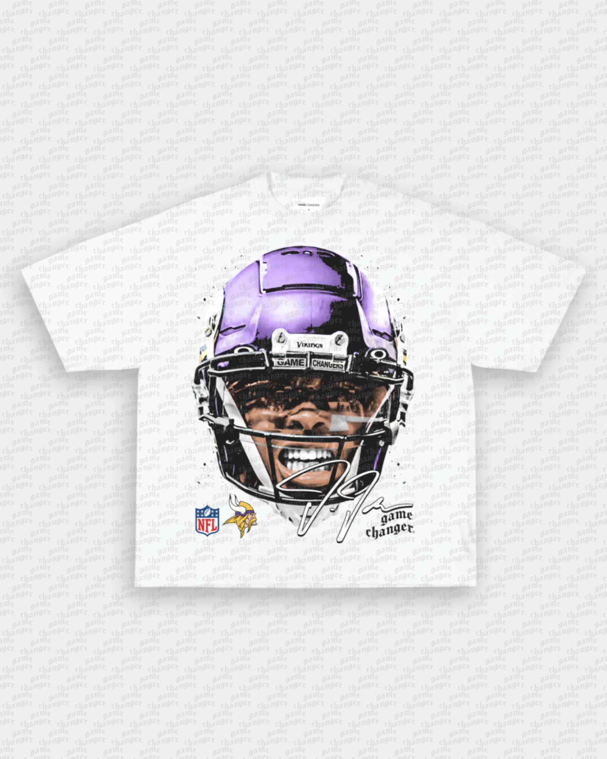 BIG FACE JUSTIN JEFFERSON TEE Hoodie, Sweatshirt | CoreVibeTees.com (Image 4)