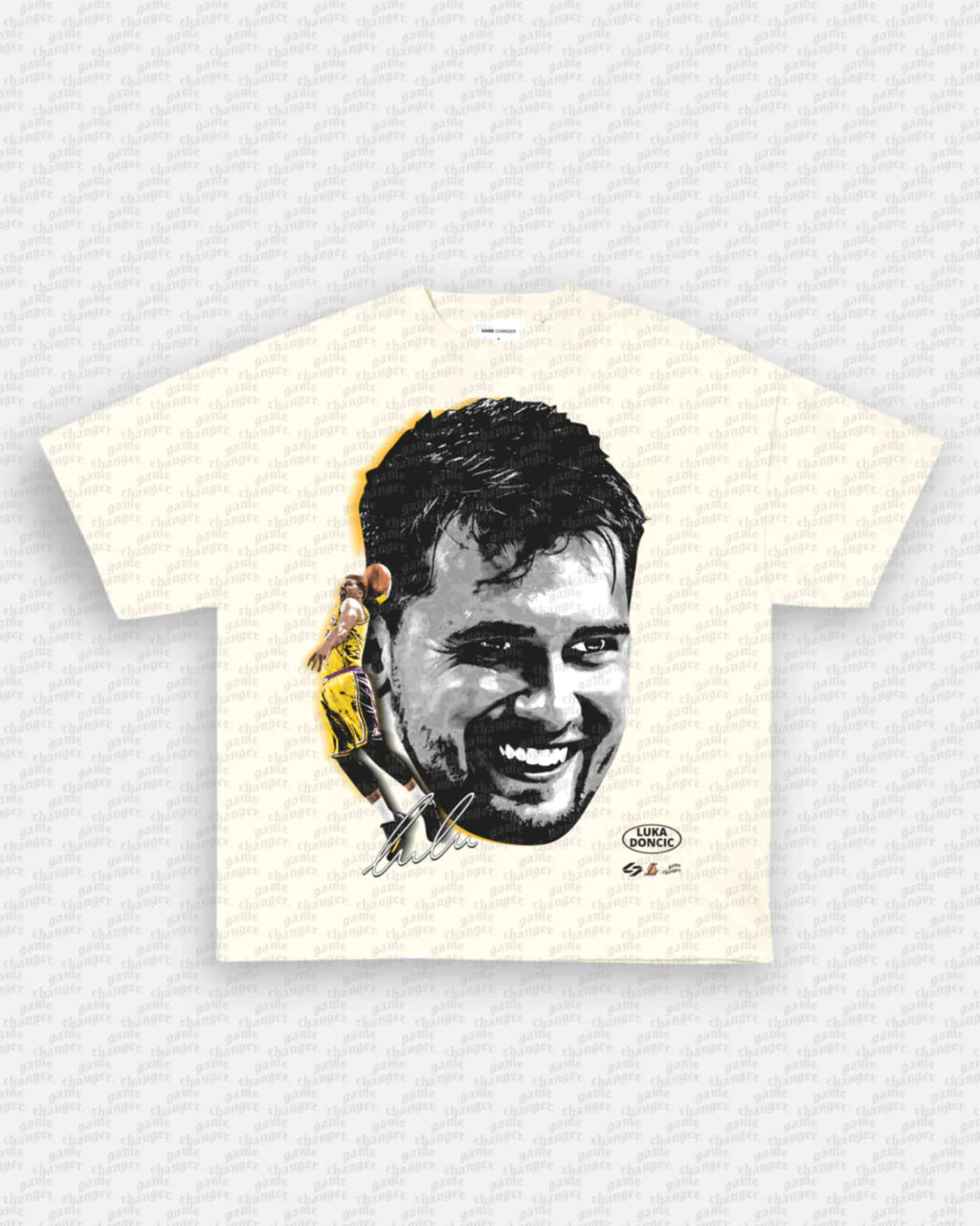 BIG FACE LUKA TEE Hoodie, Sweatshirt | CoreVibeTees.com (Image 2)