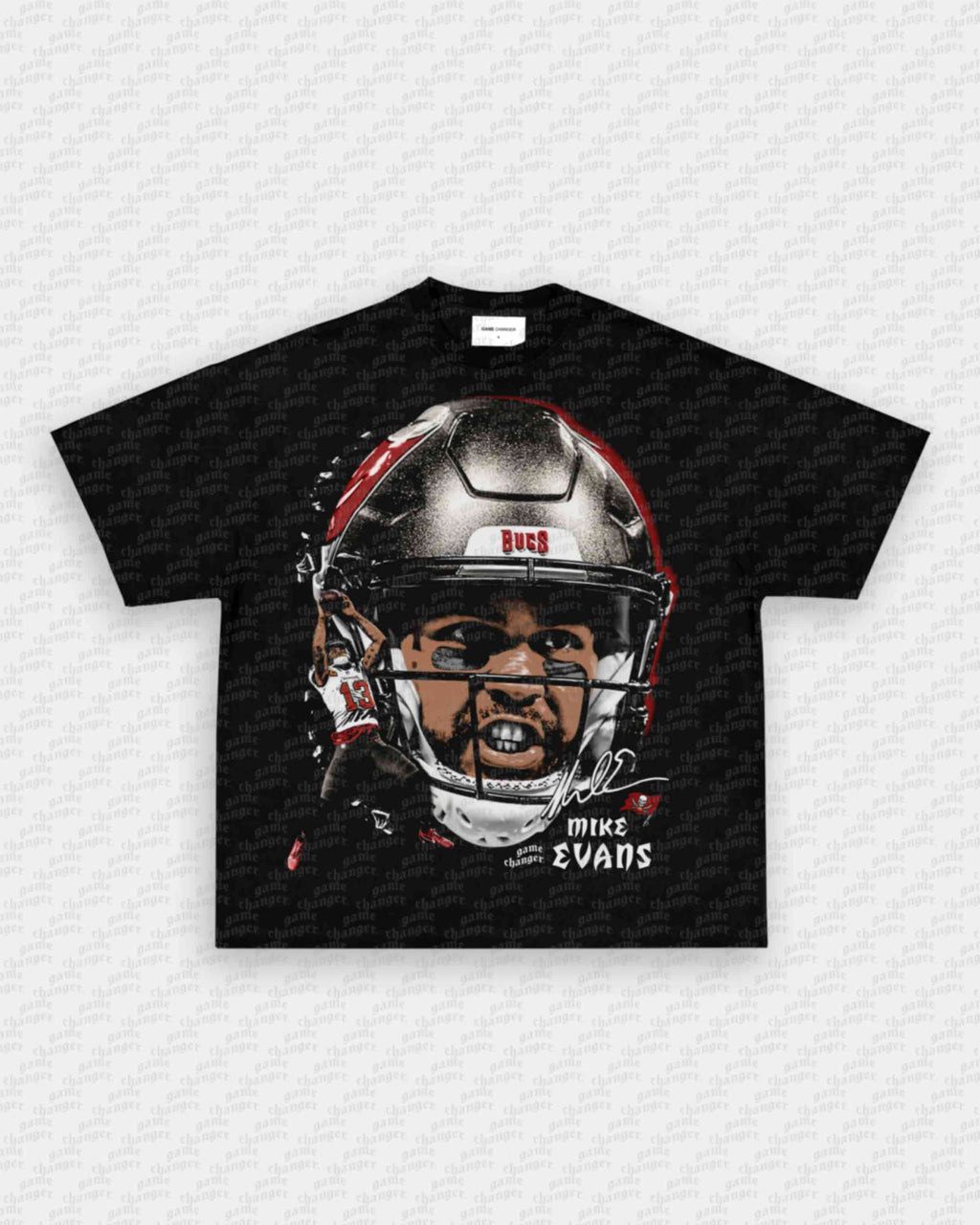 BIG FACE MIKE EVANS TEE Hoodie, Sweatshirt | CoreVibeTees.com (Image 2)