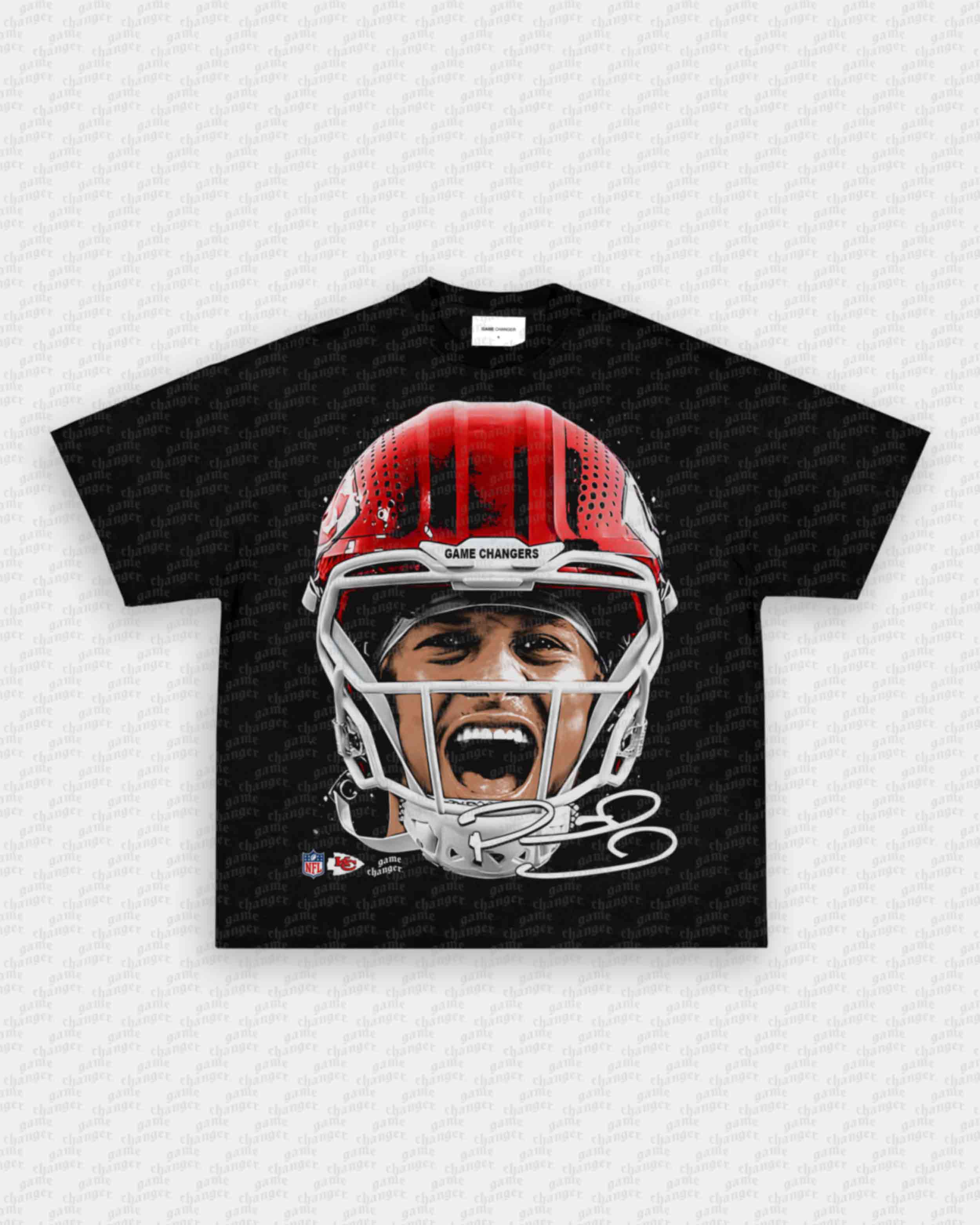 BIG FACE PATRICK MAHOMES TEE Hoodie, Sweatshirt | CoreVibeTees.com (Image 1)