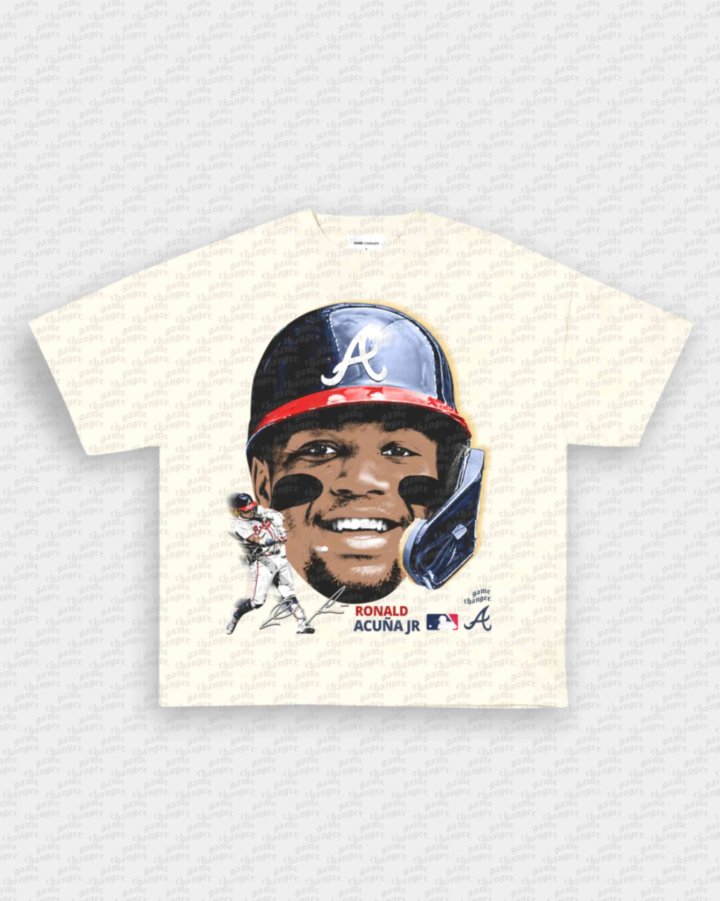 BIG FACE RONALD ACUNA TEE Hoodie, Sweatshirt | CoreVibeTees.com (Image 3)
