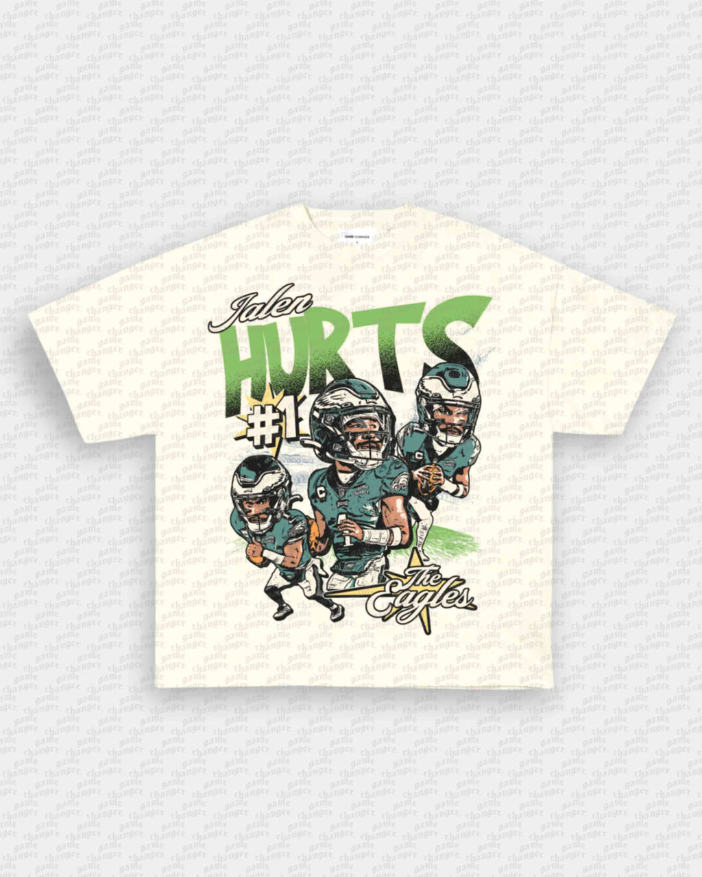 BIG HEAD JALEN HURTS TEE Hoodie, Sweatshirt | CoreVibeTees.com (Image 2)