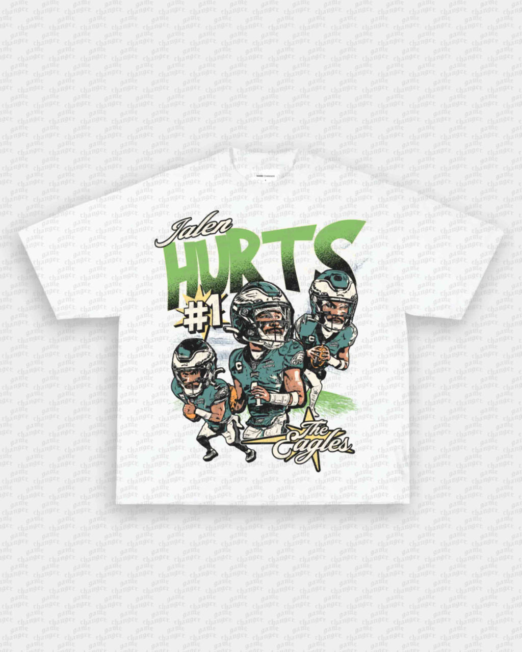 BIG HEAD JALEN HURTS TEE Hoodie, Sweatshirt | CoreVibeTees.com (Image 5)