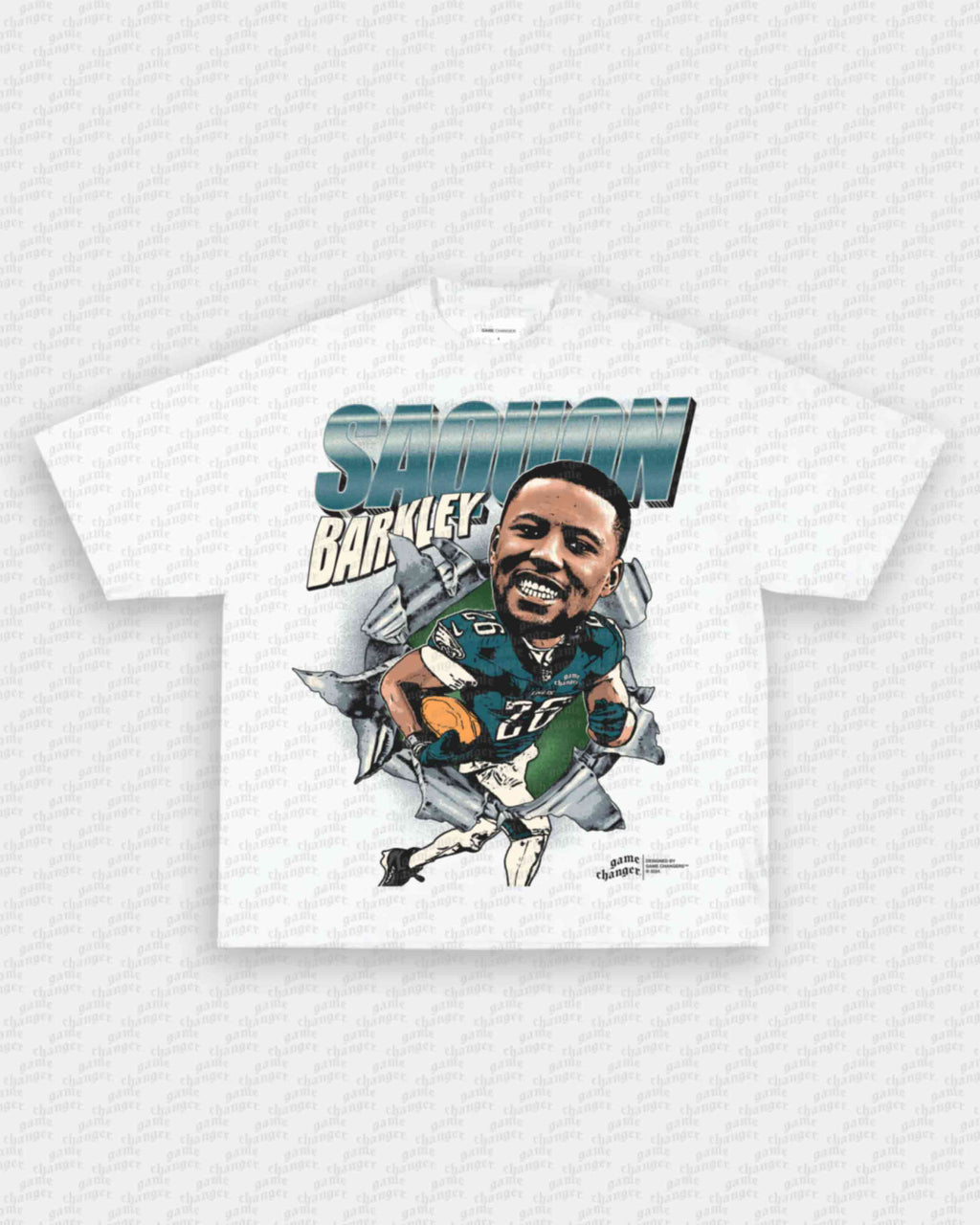 BIG HEAD SAQUON TEE Hoodie, Sweatshirt | CoreVibeTees.com (Image 3)