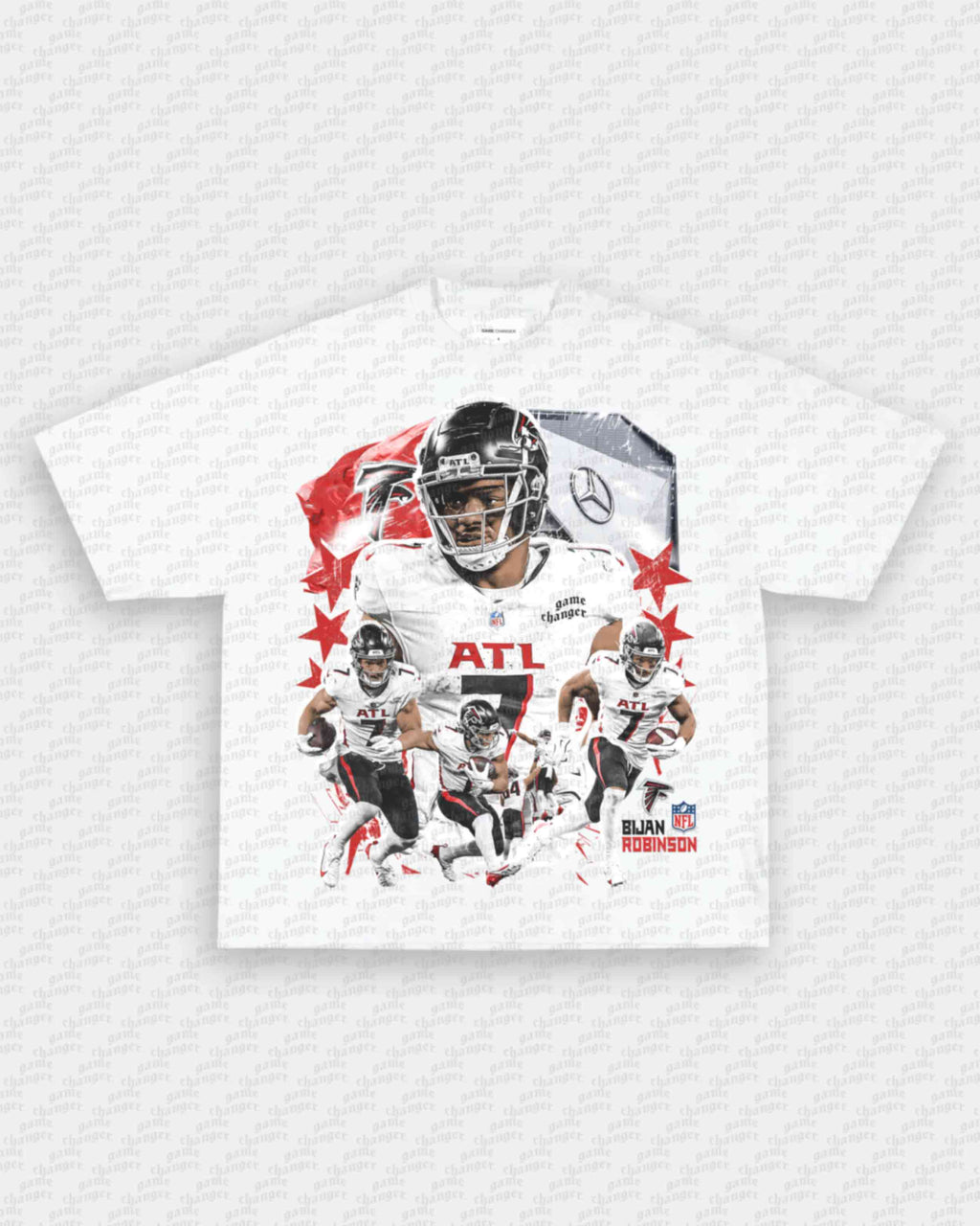 BIJAN ROBINSON V2 TEE Hoodie, Sweatshirt | CoreVibeTees.com (Image 3)