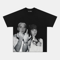 BILLIE EILISH & EMINEM TEE Style001 Hoodie, Sweatshirt | CoreVibeTees.com (Image 1)