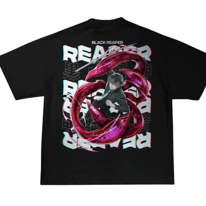 BLACK REAPER TOKYO GHOUL TSHIRT, BLACK REAPER TOKYO GHOUL Shirt, Anime Shirt Top Menswear Underwear Streetwear Sweatshirt, Hoodie, Comfort Colors