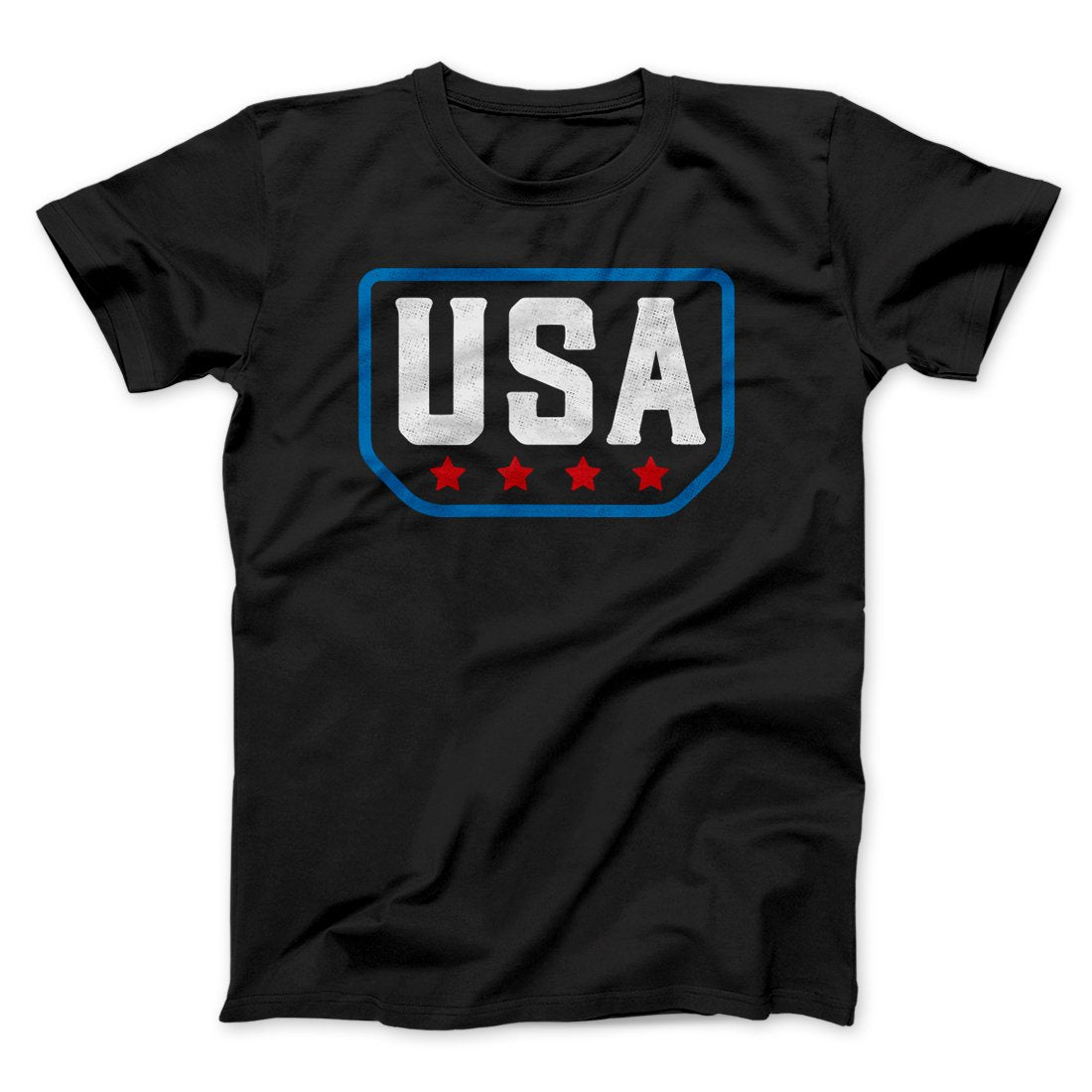 USA Badge Logo Men/Unisex T-Shirt Hoodie, Sweatshirt | CoreVibeTees.com (Image 2)