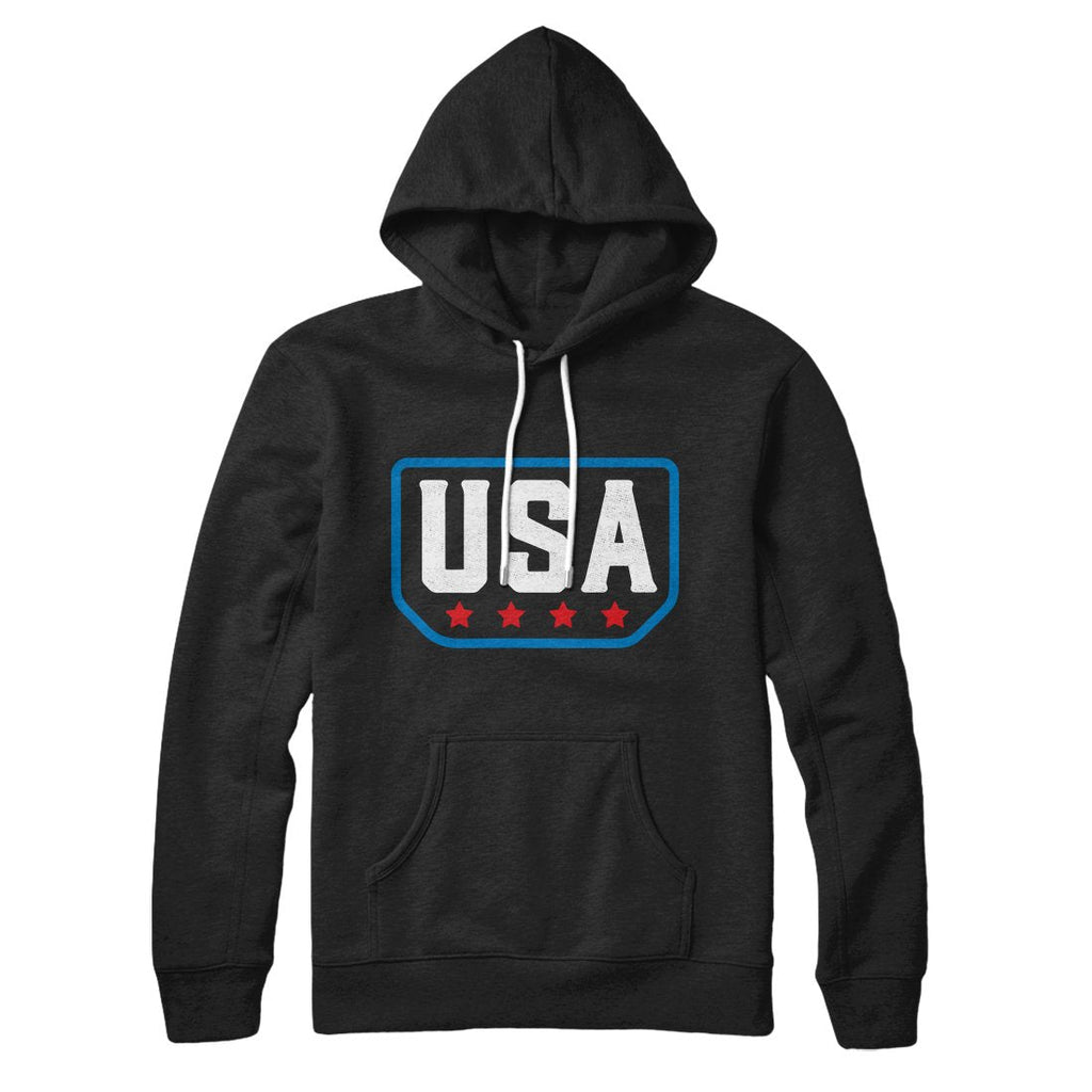 USA Badge Logo Hoodie T-Shirts, Sweatshirt | CoreVibeTees.com (Image 2)