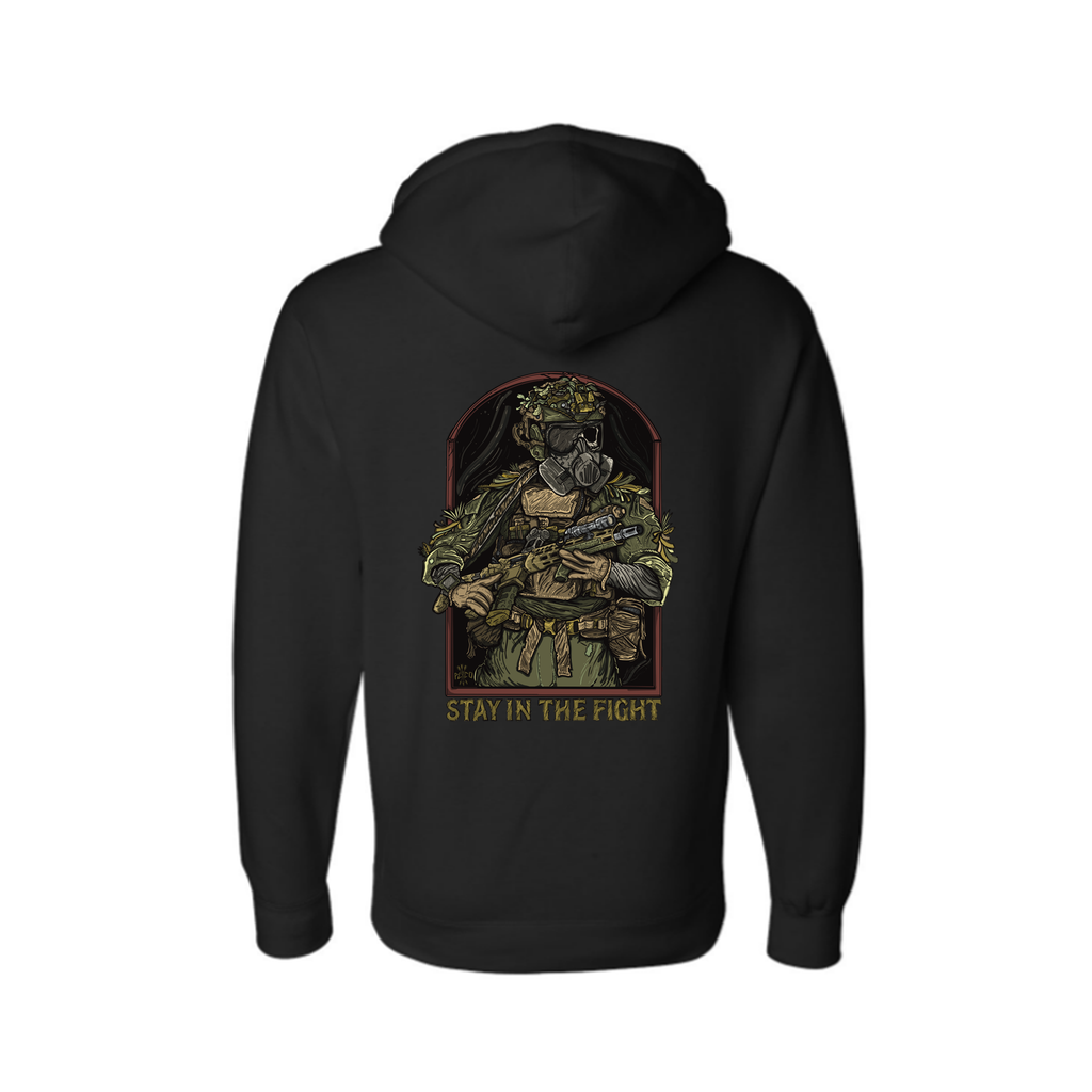 Stay In The Fight Hoodie T-Shirts, Sweatshirt | CoreVibeTees.com (Image 3)