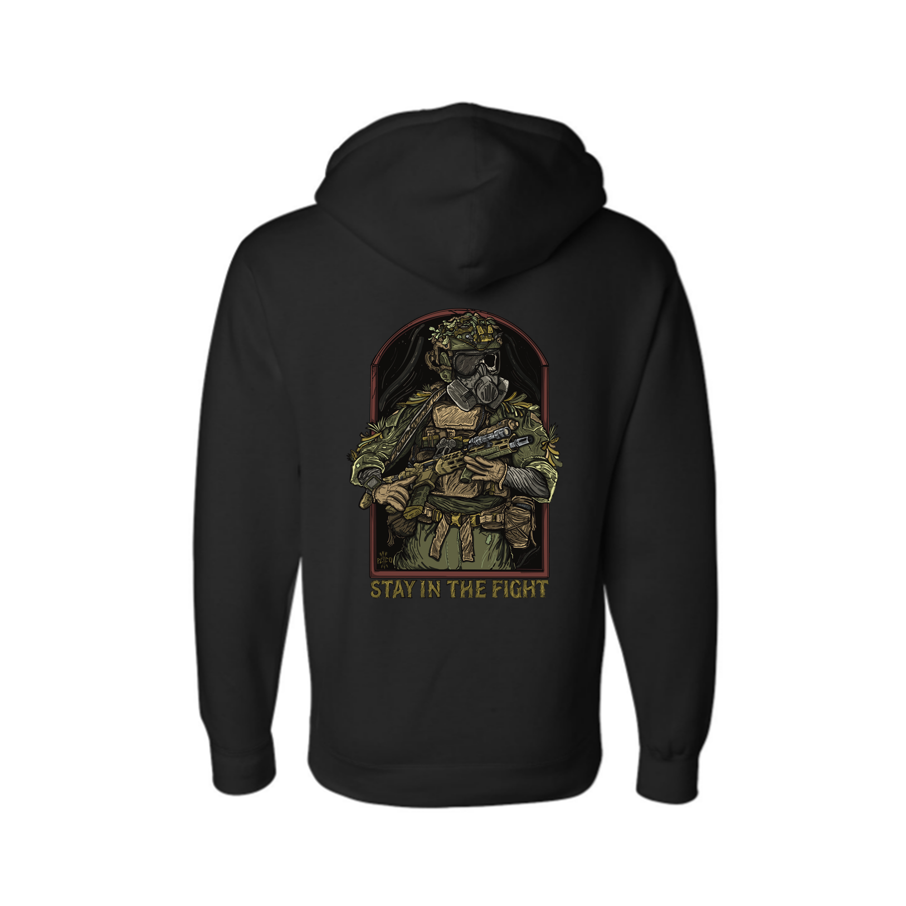 Stay In The Fight Hoodie T-Shirts, Sweatshirt | CoreVibeTees.com (Image 3)