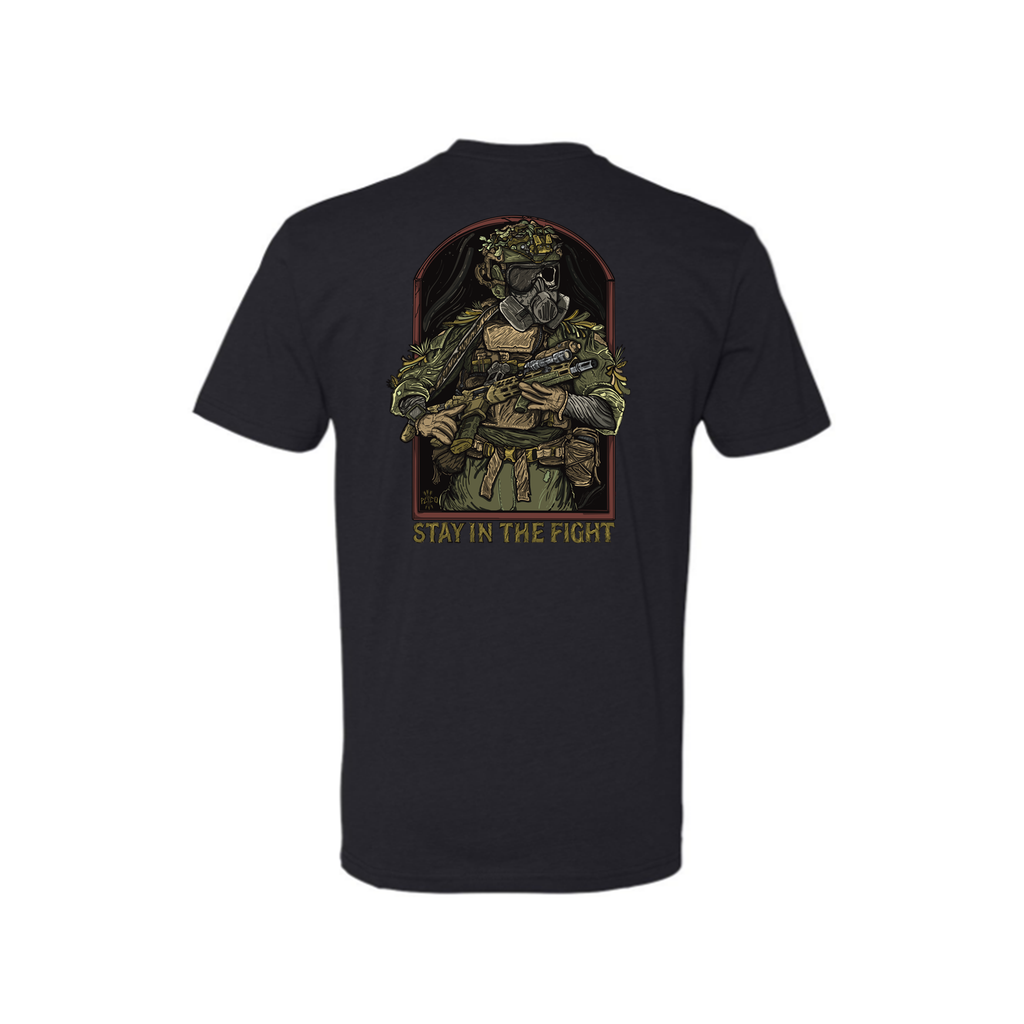 Stay In The Fight Tee Hoodie, Sweatshirt | CoreVibeTees.com (Image 2)