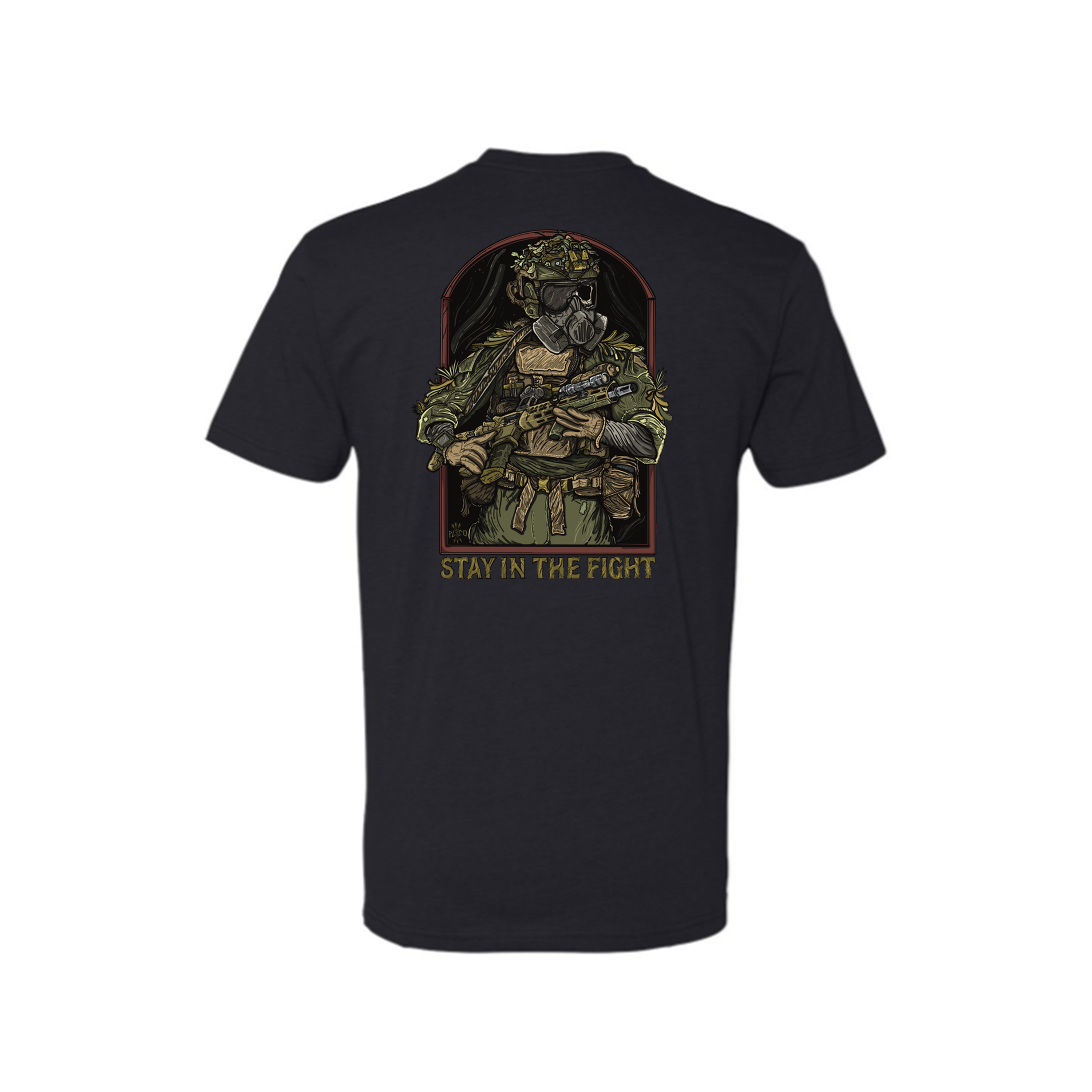 Stay In The Fight Tee Hoodie, Sweatshirt | CoreVibeTees.com (Image 2)